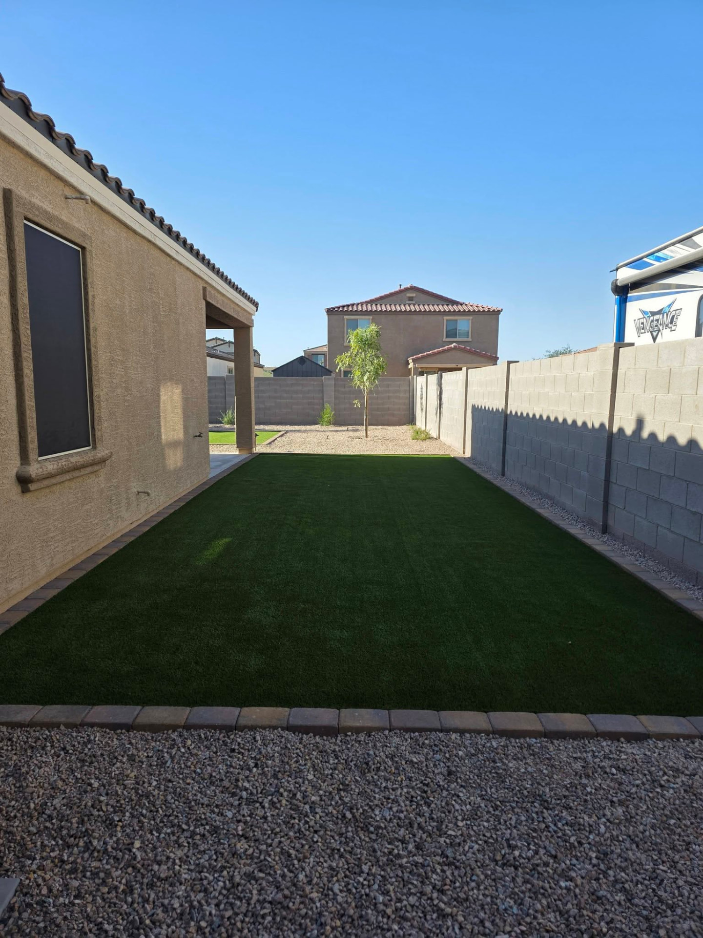 Finished Turf Lawn