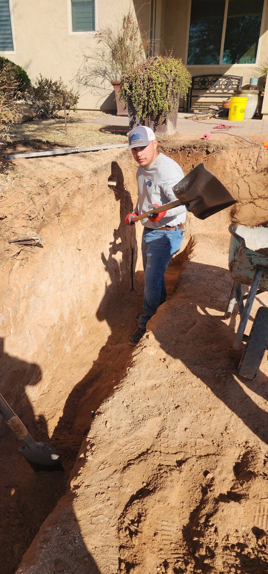 Deep Trench Excavation