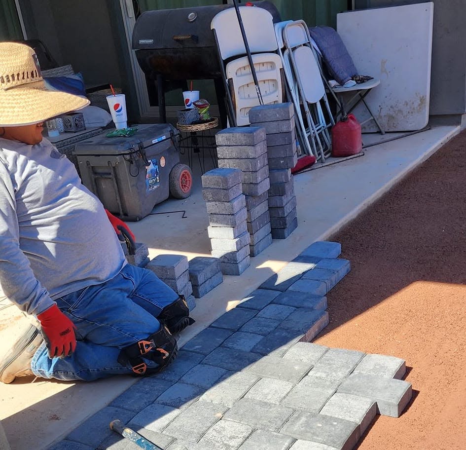 Precision Paver Installation