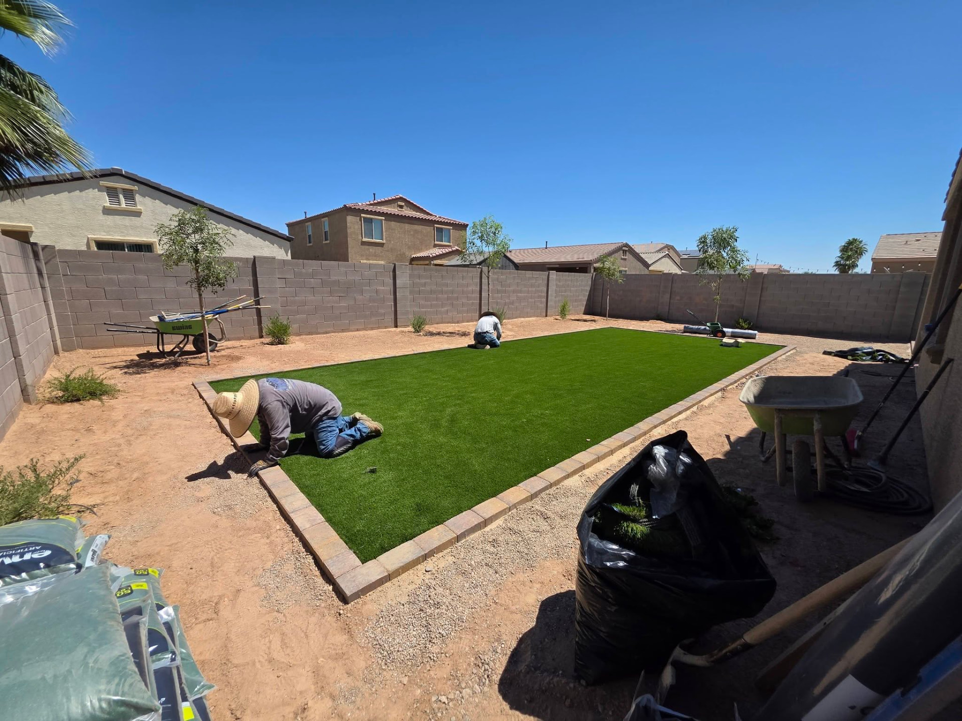 Artificial Turf Installation